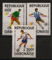 Gabon - 1982 - N°Yv. 504 à 506 - Football World Cup / Espana - Neuf Luxe ** / MNH / Postfrisch - Gabon (1960-...)