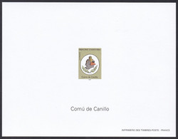 Fr. Andorra Sc471 Arms Of The Community Of Canillo, Blason, Deluxe Proof, Epreuve - Timbres