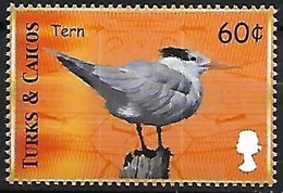 Turks & Caicos - MNH ** 2000 :    Royal Tern  - Thalasseus Maximus - Gabbiani