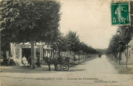 Chelles * Avenue Du Commerce * épicerie Maison Ch. ..ANHES * Attelage - Chelles