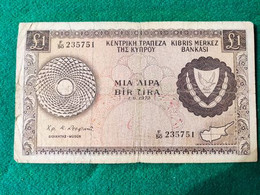 Cipro 1 Lirs 1972 - Chypre