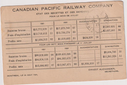 Lot 11 Entiers CANADA S/ CPA Oblitérés Ou Non-dates Différentes-1/ 1890 - Other & Unclassified