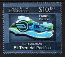 Salvador - 2019 - Cuscatlan Plan - Pacific Railway - Mint Stamp - El Salvador