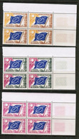 FRANCE  Scott # 1-O 7-9** VF MINT NH CORNER BLOCKS Of 4 (LG-1304) - Andere & Zonder Classificatie