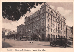 Cartolina Cagliari Palazzo Della Rinascente Largo Carlo Felice 1929 - Cagliari
