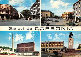 Cartolina Carbonia Vedute 1969 (Cagliari) - Cagliari