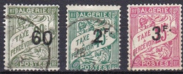 CF-AL-53– FR. COLONIES – ALGERIA – POSTAGE DUE – 1927 – SG # D92/4 USED 14,50 € - Segnatasse
