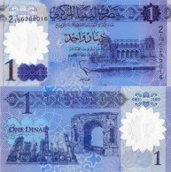 LYBIA, 1 DINAR, 2019, P-NEW, UNC - Libyen