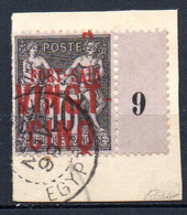 ColTGC  Port Said N° 19 B Oblitéré Sur Fragment Millésime Signé Richter Cote 200,00 € - Used Stamps