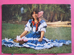 Visuel Très Peu Courant - Salvador - Rina Lodé - Costume Folklorique - R/verso - El Salvador