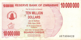 ZIMBABWE 10000000 DOLLARS CIRCULATED - Macau