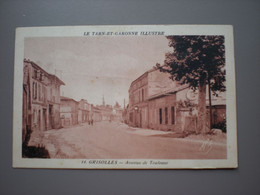 GRISOLLES - AVENUE DE TOULOUSE - ED. LA BRUNE - Grisolles