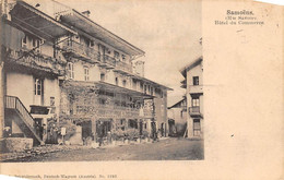 Samoëns           74            Hôtel Du Commerce      (voir Scan) - Samoëns