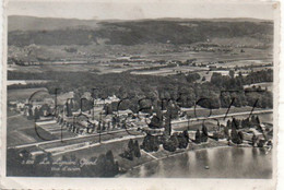 Gland (Suisse, Vaud) : Vue Générale Aérienne Sur Le Hameau De La Lignière En 1947 GF. - Gland