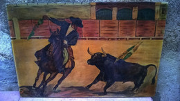 Peinture Tauromachie - Olii