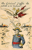 WW1 Guerre 1914 1918 War * CPA Illustrateur D'AMY * Patriotique Satirique * Au Générale JOFFRE Joffre ! Palmes Victoire - Oorlog 1914-18