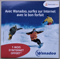 - Pochette CD ROM De Connexion Internet - WANADOO - - Internetaansluiting