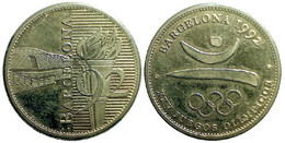 01544 GETTONE JETON TOKEN COMMEMORATIVE OLYMPIC GAME BARCELLONA 1992 - Otros & Sin Clasificación