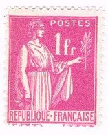 France, N° 369 Type Paix - Neufs