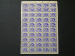 GREECE 1943 Airmail 50 Drax Full Of 50 Mnh; - Neufs