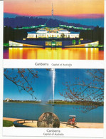 CANBERRA. Capital Of Australia. Two New Postcards Edition Murray Views (Lake Burley Griffin & Parliament House) - Canberra (ACT)