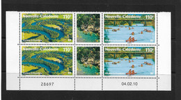 NOUVELLE CALEDONIE (New Caledonia) - Coin Daté - YT 1094-1095 - 2010 - Rivière La Dumbéa- Tourisme - Paysage - River - Andere & Zonder Classificatie