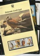 Malta 1991 WWF Greifvögel/Migratory Birds Of Prey Komplettes Kapitel 4 **, 4 FDC, 4 MK + Beschreibung - Ongebruikt
