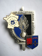 ANCIEN INSIGNE DE PROMOTION GENDARMERIE GEND CAMBAY 35° ESOG LE MANS Y. DELSART ETAT EXCELLENT - Police & Gendarmerie