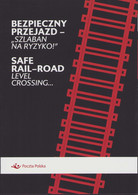 2020 Poland Mini Booklet / Safe Rail - Road Level Crossing, Train, Railway, Transport / With Stamp MNH** FV - Libretti