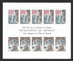 Monaco Bloc N°22a** Non Dentelé. Europa 1982 Cote 320€. - 1982