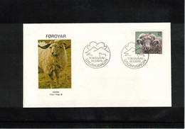 Faroe Islands 1979 Ram FDC - Farm