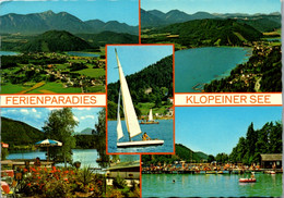 7432 - Kärnten - Klopeiner See , Mehrbildkarte - Gelaufen 1981 - Klopeinersee-Orte