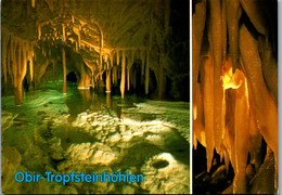 7461 - Kärnten - Eisenkappel , Obir Tropfsteinhöhlen , Sinter See , Stalagtiten Mit Excentrique - Nicht Gelaufen - Völkermarkt