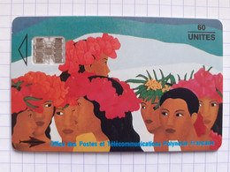 PF16 60U 1993 SC7 - La Bringue - M. Dallet - 9 N° Rouges - Cote 14/6€ - Polynésie Française