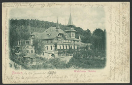 ZURICH Waldhaus Dolder 1900 Old Postcard (see Sales Conditions) 03875 - Wald