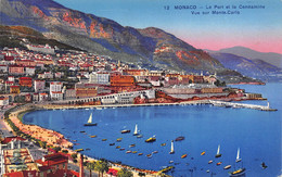 MONACO - Le Port Et La Condamine - Vue Sur Monte-Carlo - La Condamine