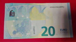 20 EURO FRANCE U025 A5 - CHARGE 64 - U025A5 - UD6640648992 - NEUF - UNC - 20 Euro