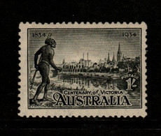 Australia SG 149 1934 Centenary Of Victoria One Shilling Perf 10.5 Mint Hinged, - Nuevos