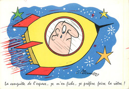 CPSM   ILLUSTRATEUR MEUNIER  " La Conquete De L'espace" - Meunier, G.