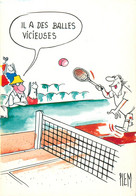 CPSM ILLUSTRATEUR PIEM  /  HUMOUR /  TENNIS - Piem