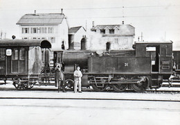 CJ Ed 3/4 31 (SLM 193) Der Strecke Porrentruy-Bonfol - Treinen
