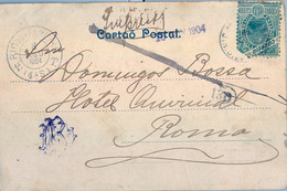 1904 BRASIL , T.P. CIRCULADA , RIO GRANDE DO SUL - ROMA , IMPRESOS - Lettres & Documents