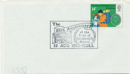 GB 1981 14 P FDC With "DUKE OF EDINBURGH'S AWARD HULL" Special Handstamp - 1981-1990 Decimal Issues