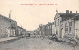 51-PARGNY-SUR-SAULX- LA MAIRIE , LA GRANDE RUE - Pargny Sur Saulx