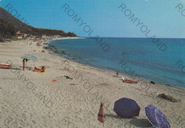 CARTOLINA  CAPO VATICANO,VIBO VALENTIA,CALABRIA,SPIAGGIA S.MARIA,VACANZA,BARCHE A VELA,SOLE,MARE,ESTATE,NON VIAGGIATA - Vibo Valentia