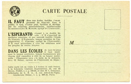 Espéranto. Propagande Sur La Langue.souscription.Librairie Centrale Espérantiste 11 Rue De Sèvres Paris. - Esperanto