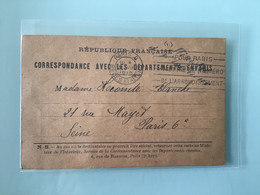 Correspondance Avec Les Départements Envahis — 15 Juin 1918 - Other & Unclassified