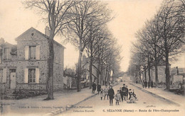 51-SEZANNE- ROUTE DE FERE-CHAMPENOISE - Sezanne