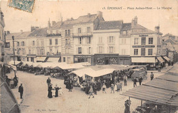 51-EPERNAY- PLACE AUBAN-MOET, LE MARCHE - Epernay