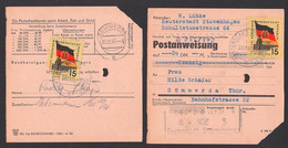 Reuterstadt Stavenhagen DDR PA-Sdg.15 Pf(2) 10 Jahre DDR Seltener Verwendung, Zwinger Kronentor 28.11.59, Eine MKe Defek - Brieven En Documenten